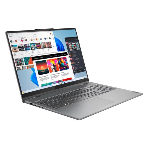 Alternative view of Notebook Lenovo Ideapad 5 Amd Ryzen 7-8845hs 16gb Ram 1tb Ssd Pantalla 16" Wuxga Touch Windows 11 Inglés Plata - 83ds0056us