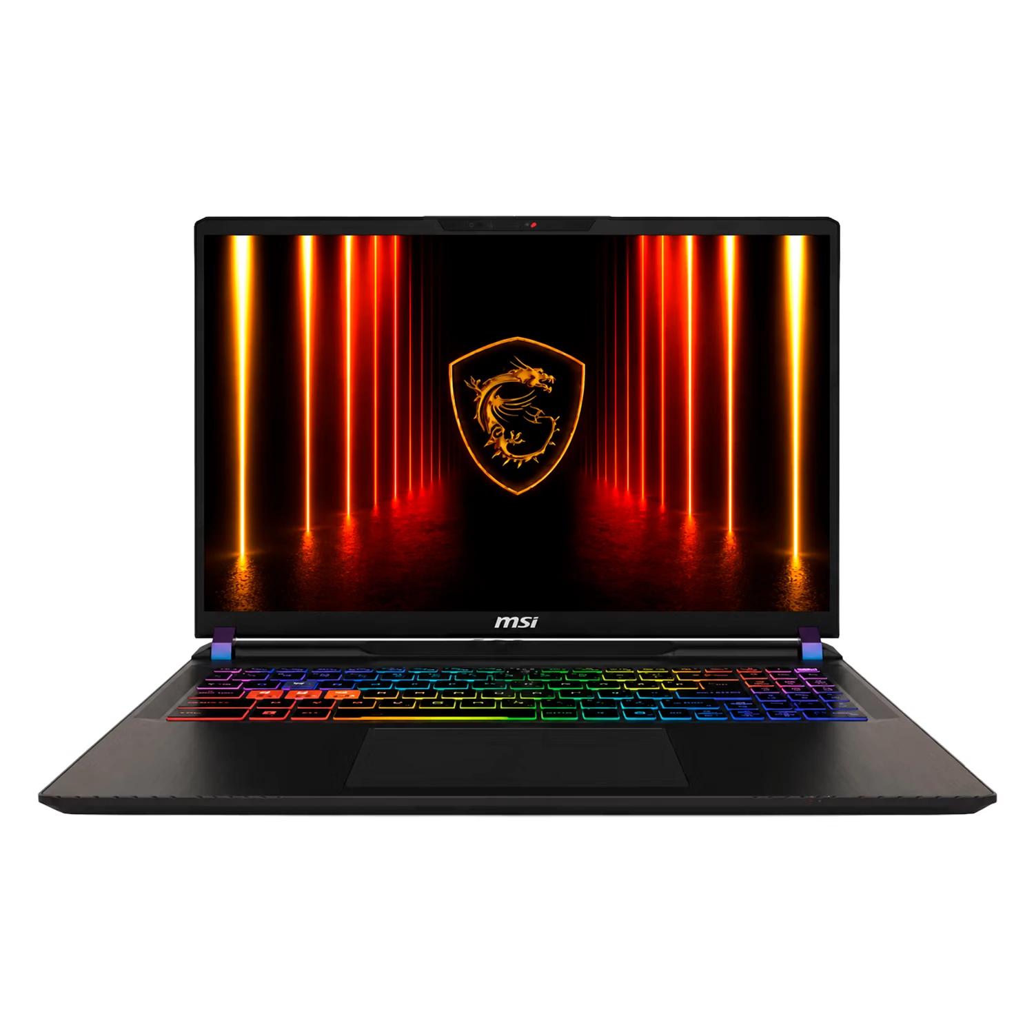 Notebook Gamer MSI Vector 16 HX AI Intel Core Ultra 9-275HX RTX 5080 32GB RAM 2TB SSD Tela 16" QHD+ Windows 11 Inglês Preto - A2XWIG-058US