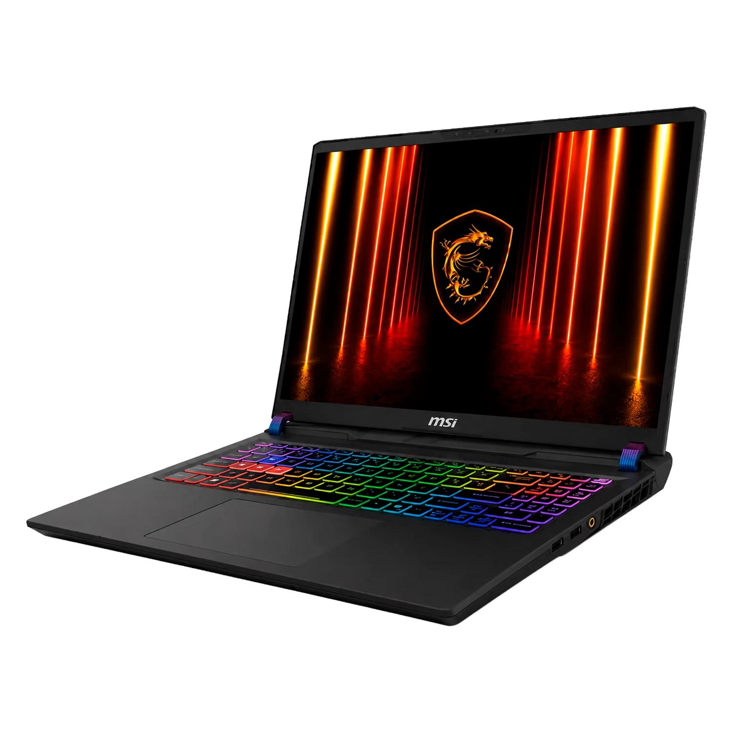 Notebook Gamer MSI Vector 16 HX AI Intel Core Ultra 9-275HX RTX 5080 32GB RAM 2TB SSD Tela 16" QHD+ Windows 11 Inglês Preto - A2XWIG-058US - Imagen 2