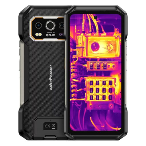 Smartphone Ulefone Armor 27t Pro+ Thermal 5g 256gb 12gb Ram Dual Sim Pantalla 6.78" - Negro