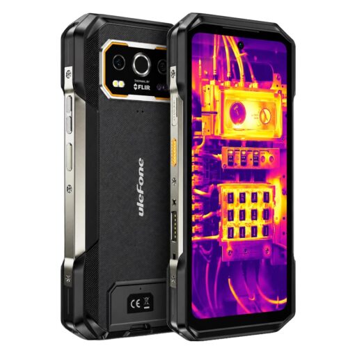 Alternative view of Smartphone Ulefone Armor 27t Pro+ Thermal 5g 256gb 12gb Ram Dual Sim Pantalla 6.78" - Negro