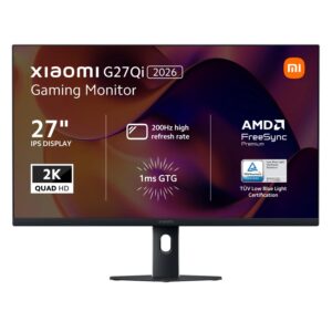 Monitor Gamer Xiaomi G27qi 2026 Ela6556eu 27" 2k Quad Hd 180hz Ips - Negro