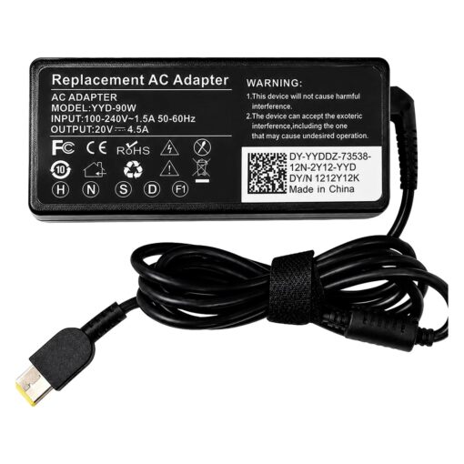 Alternative view of Fuente de Notebook Lenovo Bivolt 20v 4.5a 90w