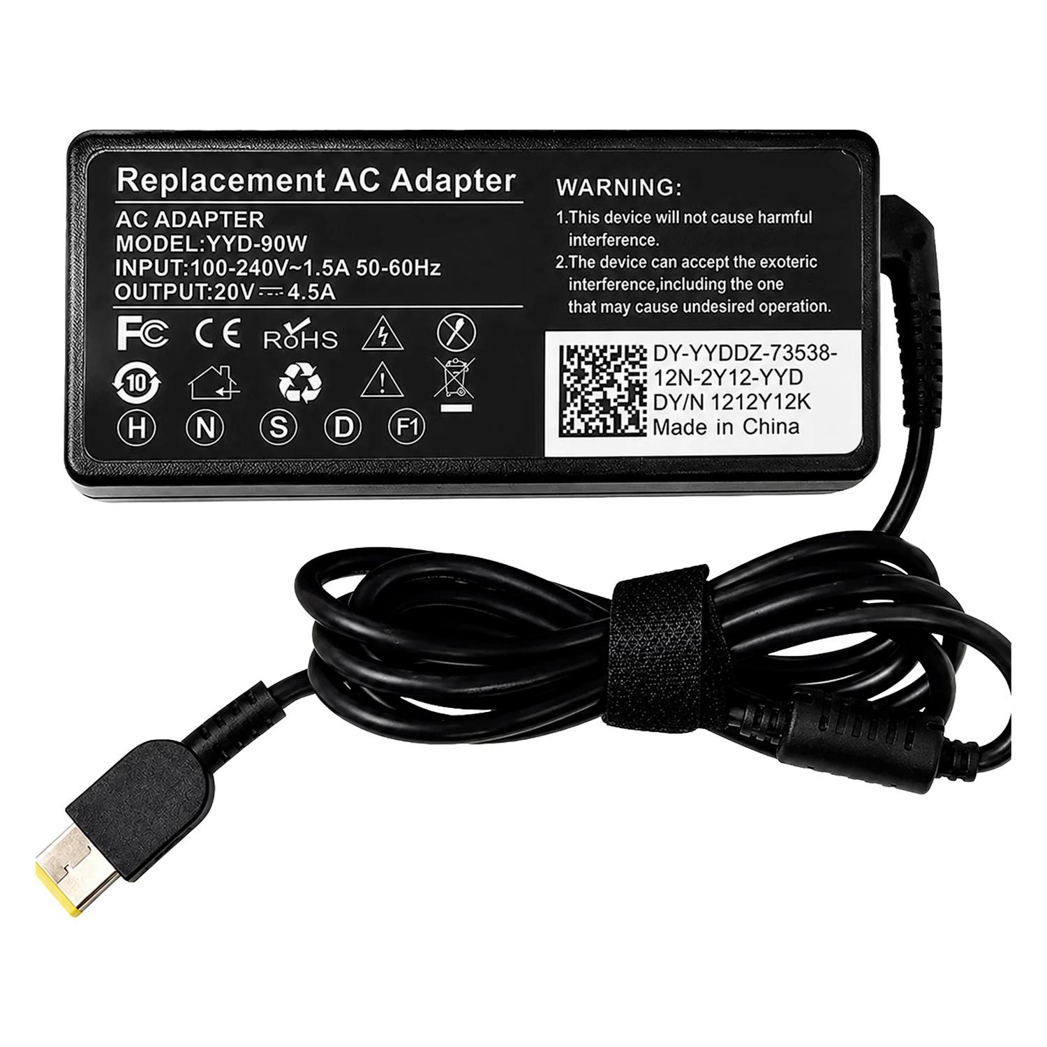 Fonte para Notebook Lenovo 20V 4.5A 90W Bivolt - Preto - Imagen 2