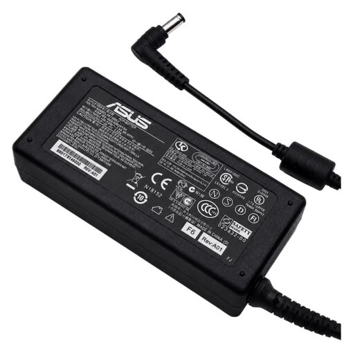 Fuente Para Notebook Asus 19v 3.42a 65w 2.5mm Bivolt - Negro