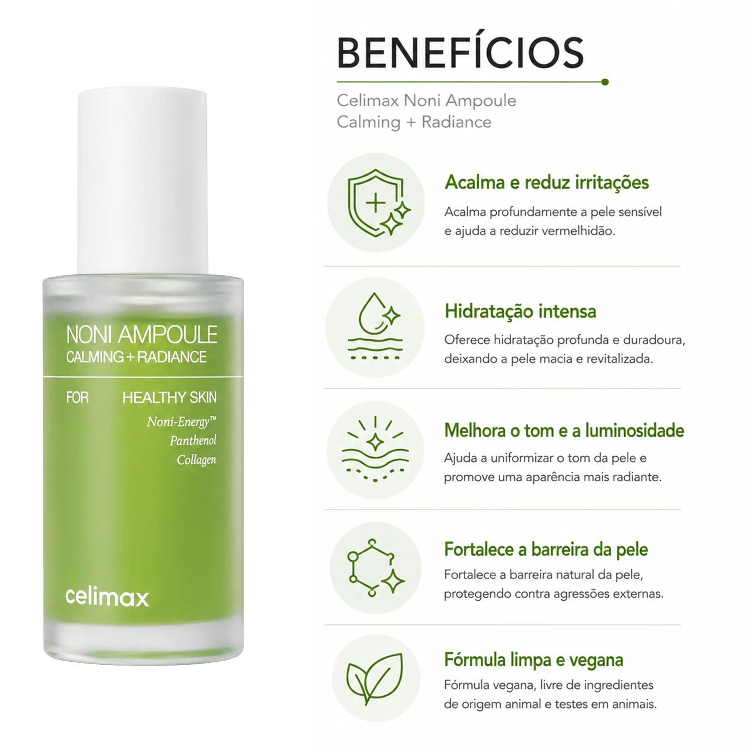 Ampola Facial Celimax The Real Noni Energy 30ml - Imagen 3