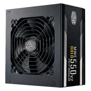Fonte Cooler Master MWE V2 MPE-5501-AFAAG-U2 ATX 550W 80 Plus Gold Full Modular - Preto - Imagen 2
