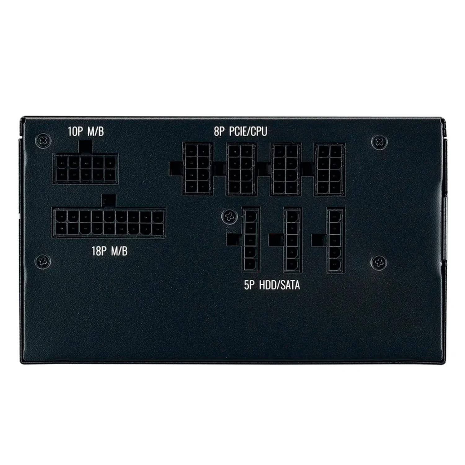 Fonte Cooler Master MWE V2 MPE-5501-AFAAG-U2 ATX 550W 80 Plus Gold Full Modular - Preto - Imagen 3