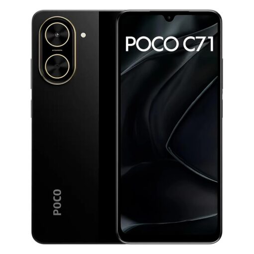 Smartphone Xiaomi Poco C71 Global 64gb 4gb Ram Dual Sim Pantalla 6.88" - Negro
