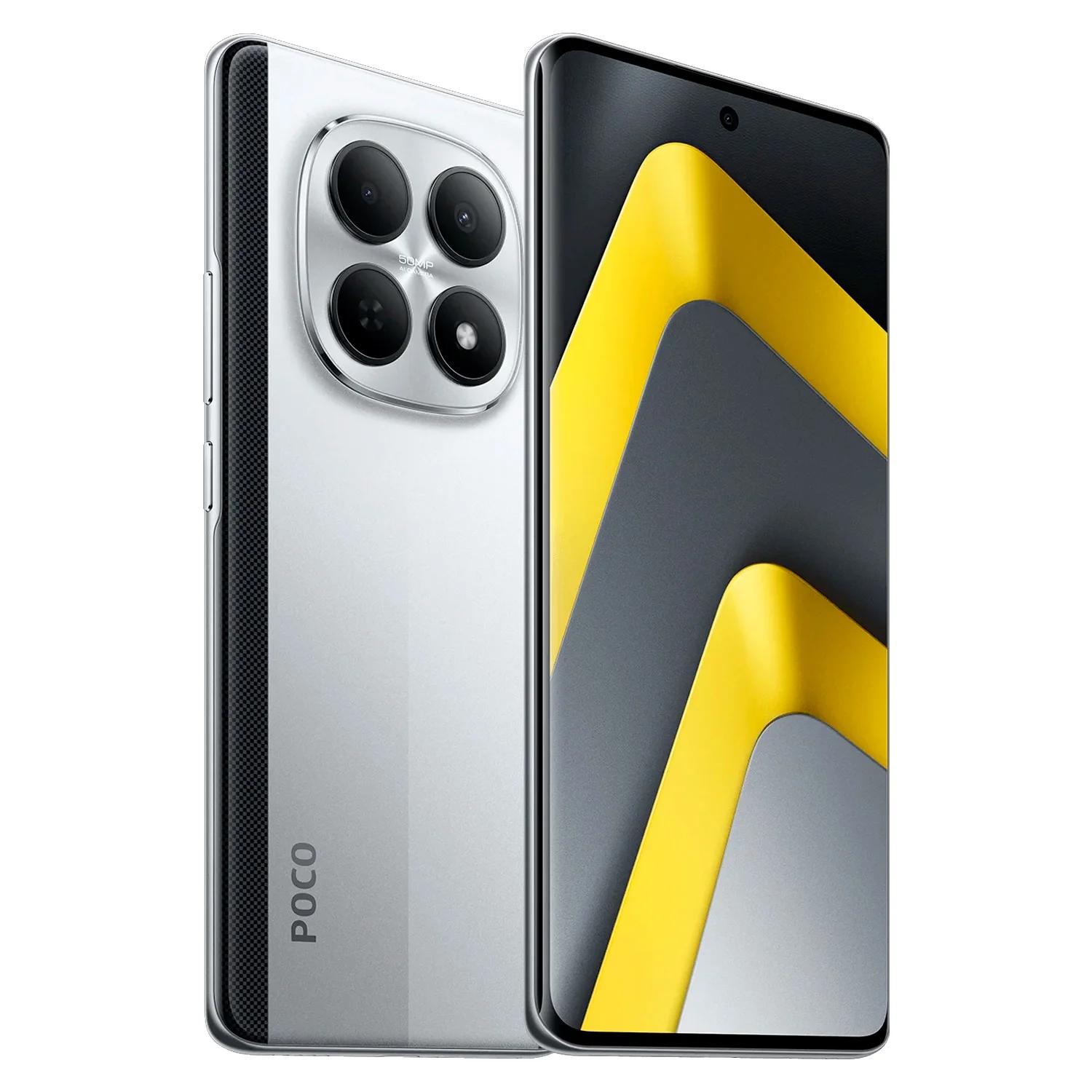 Smartphone Xiaomi Poco M8 5G Global 512GB 12GB RAM Dual SIM Pantalla 6.77" - Plata - Imagen 4