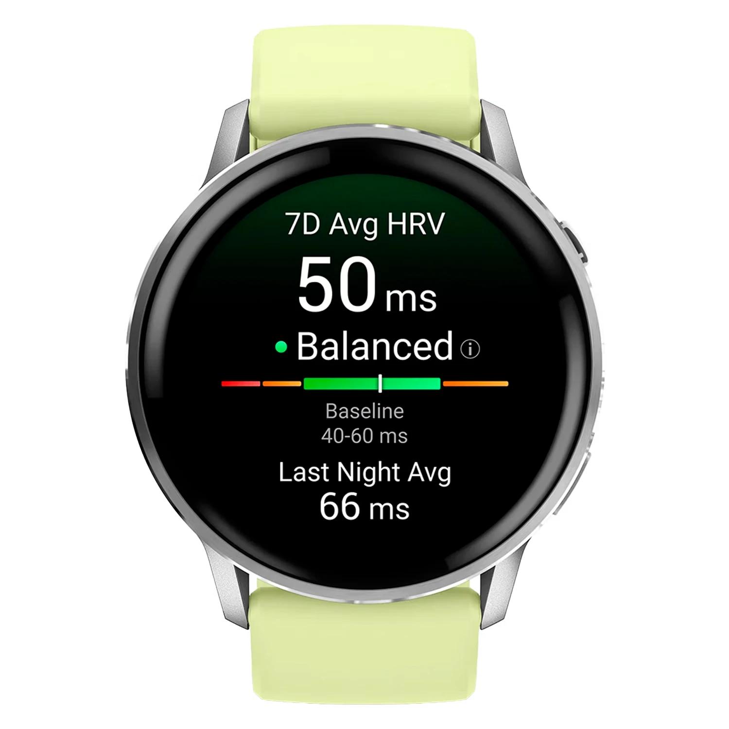 Smartwatch Garmin Venu 4 010-03014-02 45mm Plata - Citron - Imagen 2