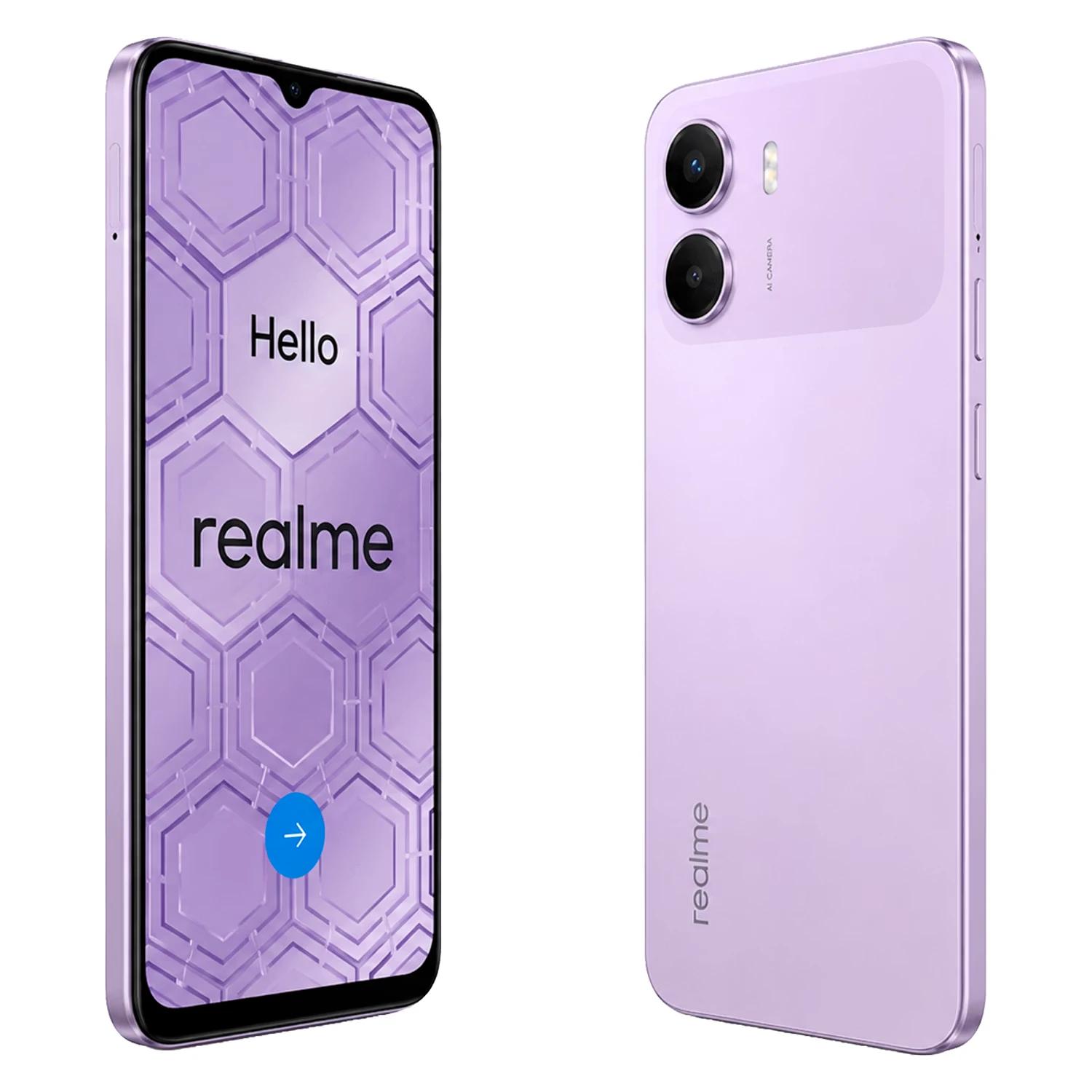 Smartphone Realme P4 Lite RMX5377 128GB 4GB RAM Dual SIM Pantalla 6.8" - Morado (Anatel) - Imagen 4
