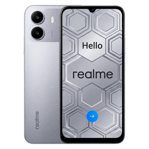 Smartphone Realme P4 Lite RMX5377 128GB 4GB RAM Dual SIM Pantalla 6.8" - Gris Titanio (Anatel)