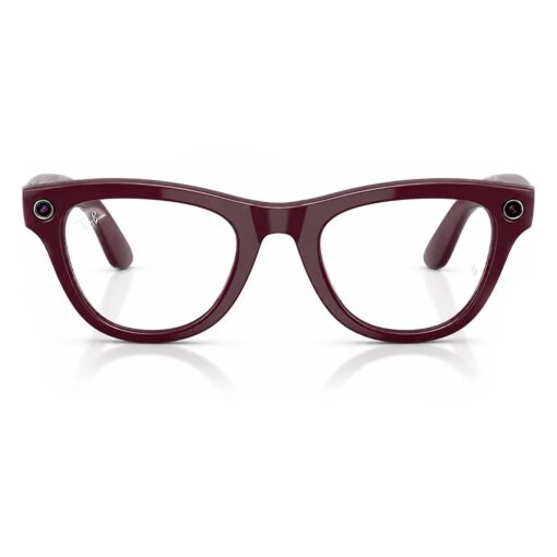 Óculos Ray-Ban Skyler Gen 2 RW4014 WiFi Meta IA 32GB - Preto Brilhante Lente Transparente