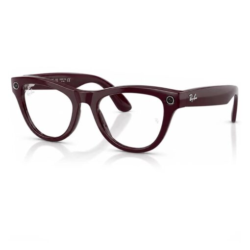 Alternative view of Óculos Ray-Ban Skyler Gen 2 RW4014 WiFi Meta IA 32GB - Preto Brilhante Lente Transparente