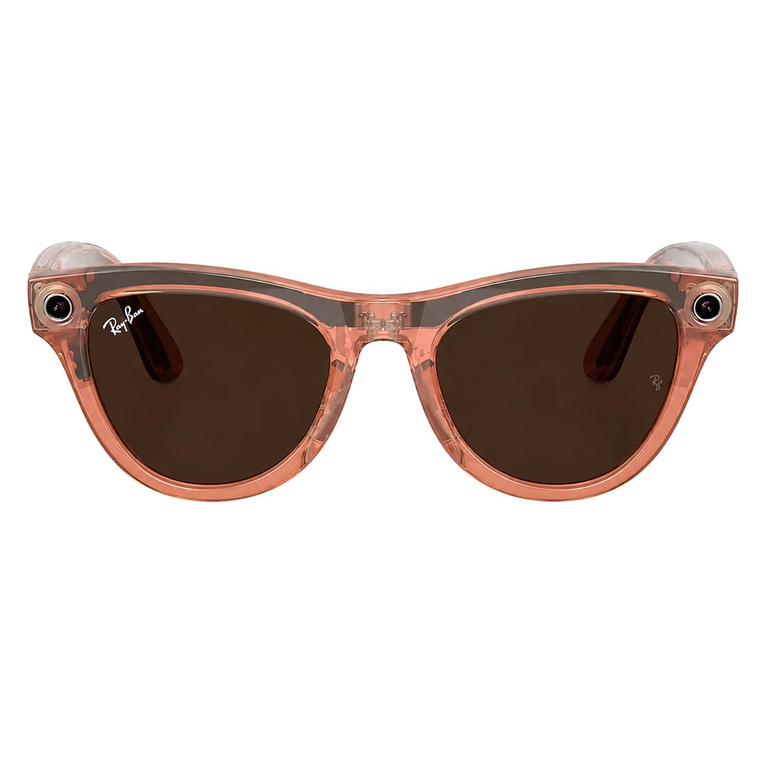 Lentes Smart Ray-ban Skyler Rw4014 Shiny Trap/peach/trs/brown G2 - Imagen 2