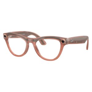 Lentes Smart Ray-ban Skyler Rw4014 Shiny Trap/peach/trs/brown G2 - Imagen 3