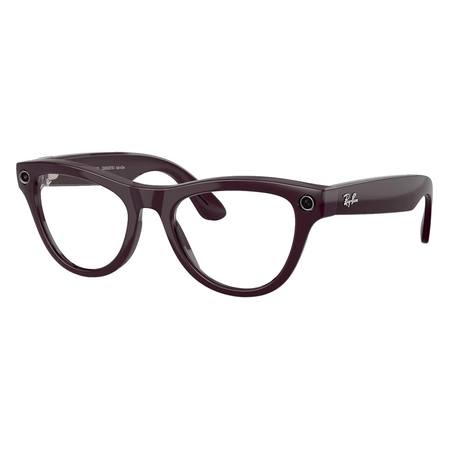 Lentes Smart Ray-ban Skyler Rw4014 Shiny Mystic/violet/trs/amy G2 - Imagen 3