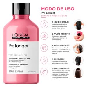 Shampoo L'oréal Serie Expert Pro Longer 300ml - Imagen 4
