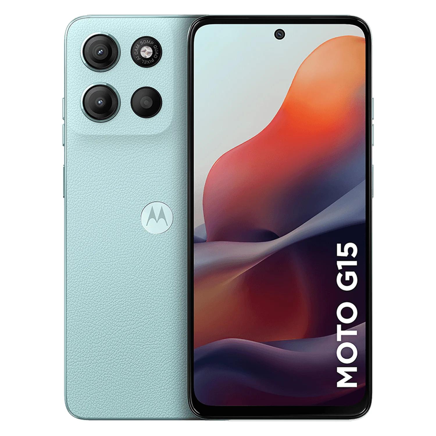 Smartphone Motorola Moto G15 Xt-2521-2 512gb 4gb Ram Dual Sim Pantalla 6.72" - Azul
