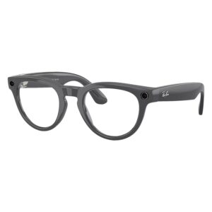 Anteojos De Sol Ray-ban Headliner Gen 2 Rw4013 Wifi Meta Ia 32gb - Gris Asteroide Brillante Transitions Esmeralda Transparente - Imagen 3