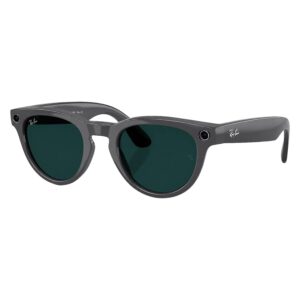 Anteojos De Sol Ray-ban Headliner Gen 2 Rw4013 Wifi Meta Ia 32gb - Gris Asteroide Brillante Transitions Esmeralda Transparente - Imagen 4