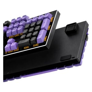 Teclado Gamer Redragon Dharma K556BP RGB USB - Negro Morado - Imagen 3