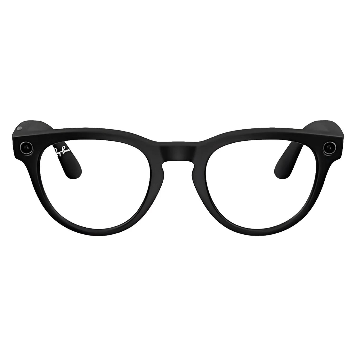 Anteojos De Sol Ray-ban Headliner Gen 2 Rw4013 Wifi Meta Ia 32gb - Negro Brillante Transitions Verde Grafite