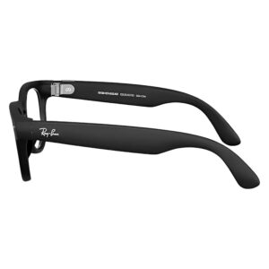 Anteojos De Sol Ray-ban Headliner Gen 2 Rw4013 Wifi Meta Ia 32gb - Negro Brillante Transitions Verde Grafite - Imagen 4