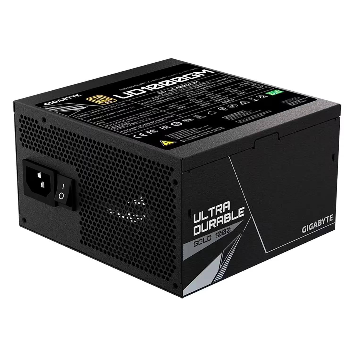 Fuente de poder Atx 1000w 80plus Gold Gigabyte Full Modular Gp-ud1000gm Pg5 V2 - Imagen 3