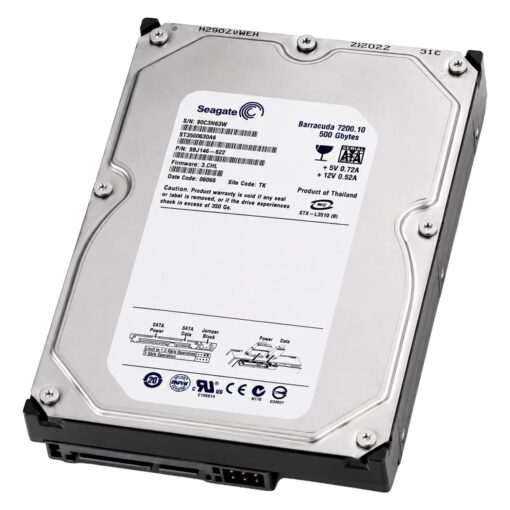 Alternative view of Hd Seagate Barracuda Pull 500gb 3.5" Sata 2 7200rpm - St3500630as