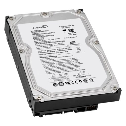 Alternative view of Hd Seagate Barracuda Pull 500gb 3.5" Sata 2 7200rpm - St3500320as