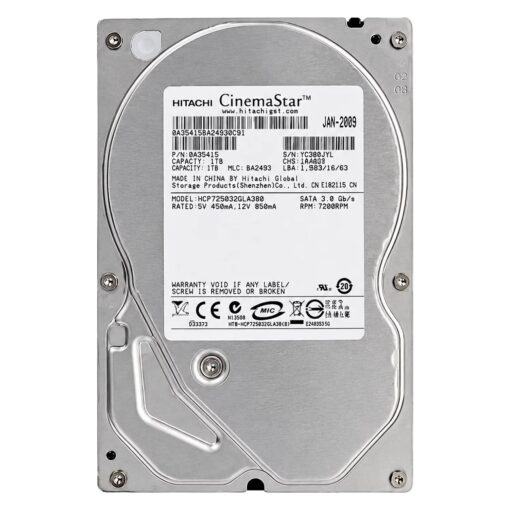 Hd Hitachi Pull 500gb 3.5" Sata 2 7200rpm - Hcp725050gla380