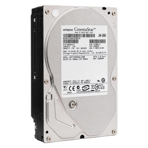 Alternative view of Hd Hitachi Pull 500gb 3.5" Sata 2 7200rpm - Hcp725050gla380