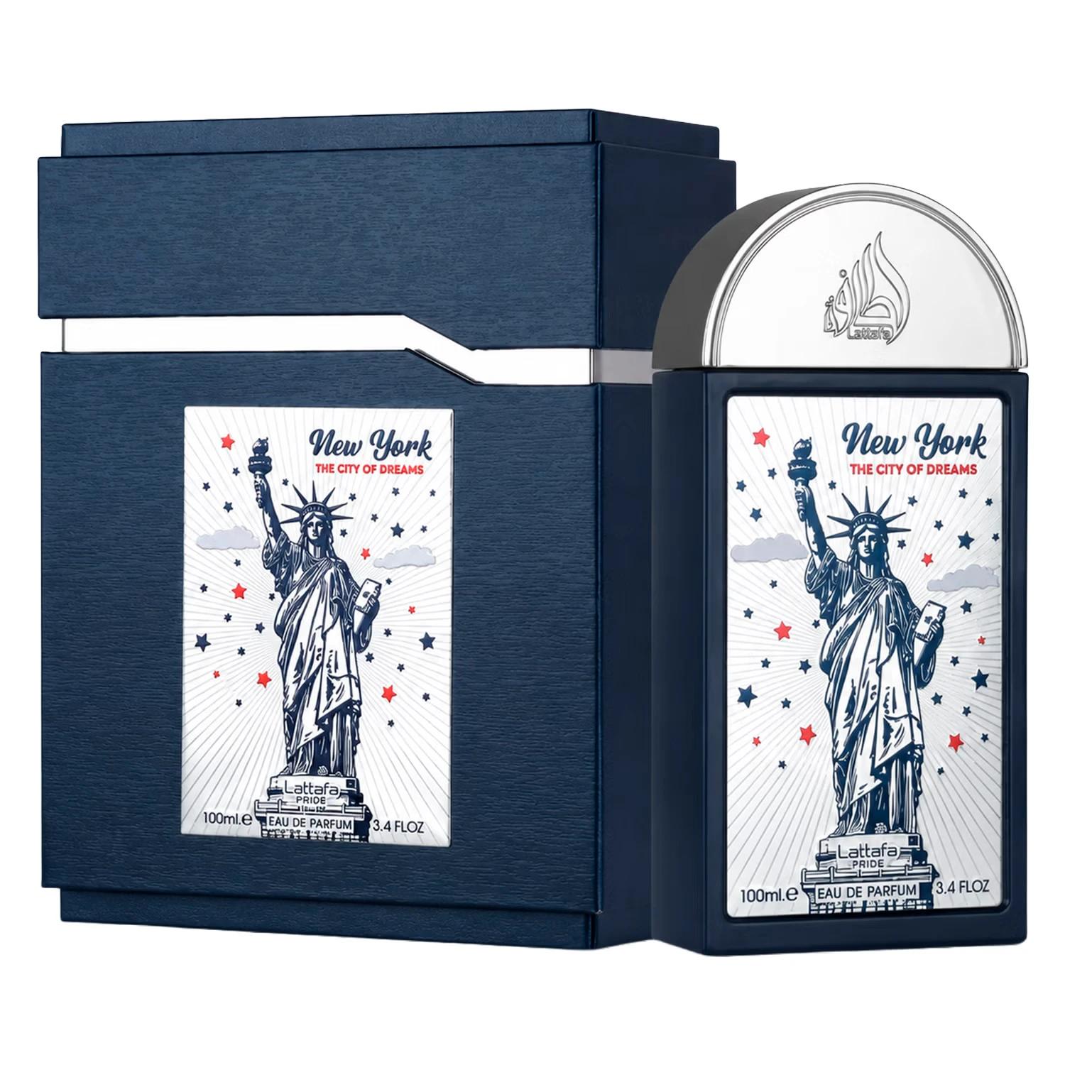 Perfume Lattafa New York The City Of Dreams Eau De Parfum Unisex 100ml
