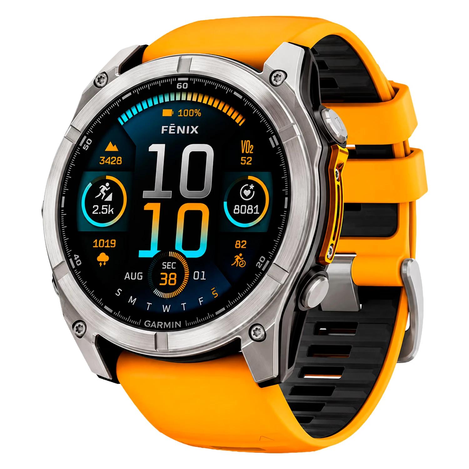 Smartwatch Garmin Fenix 8 010-02905-10 51mm - Laranja