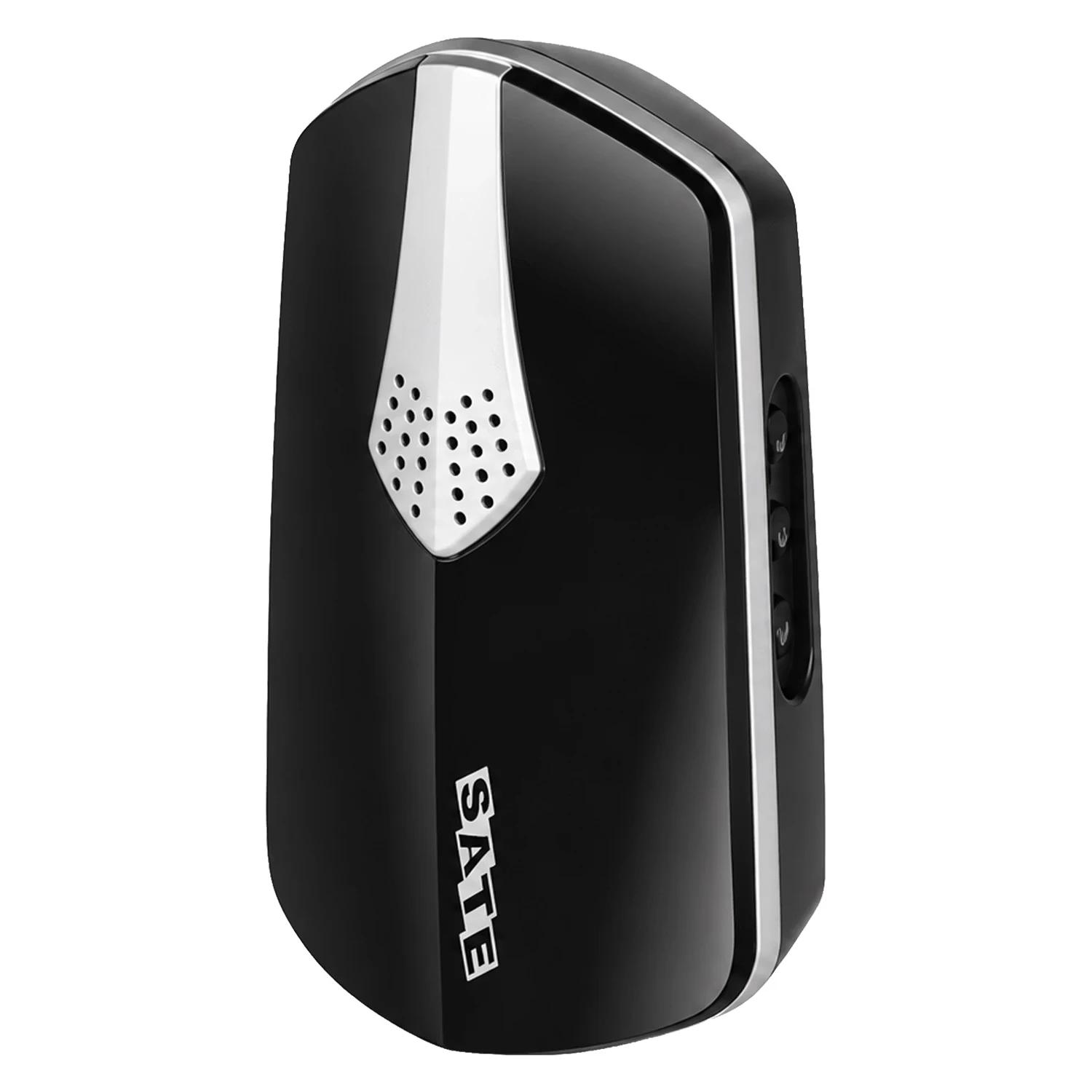Campana SATELLITE Inalámbrico A-DB01 Con 38 Melodías BIVOLT negra/Plata - Imagen 3