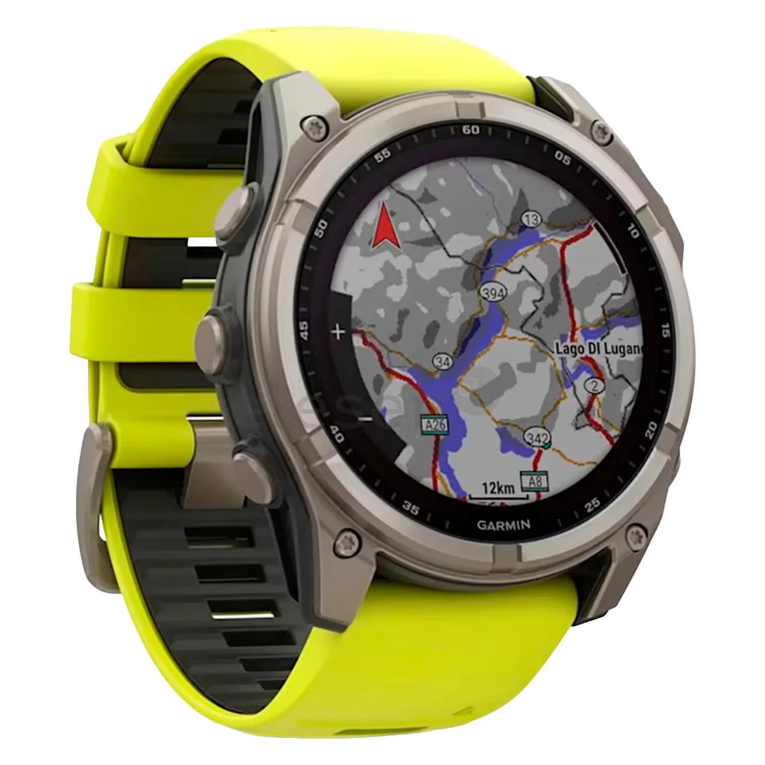 Smartwatch Garmin Fénix 8 Solar Sapphire 010-02907-21 51mm - Titanio Amarillo - Imagen 3
