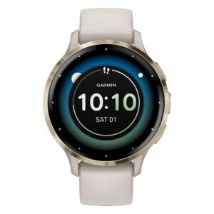 Smartwatch Garmin Venu 3S 010-02785-04 41mm - Blanco Dorado - Imagen 2