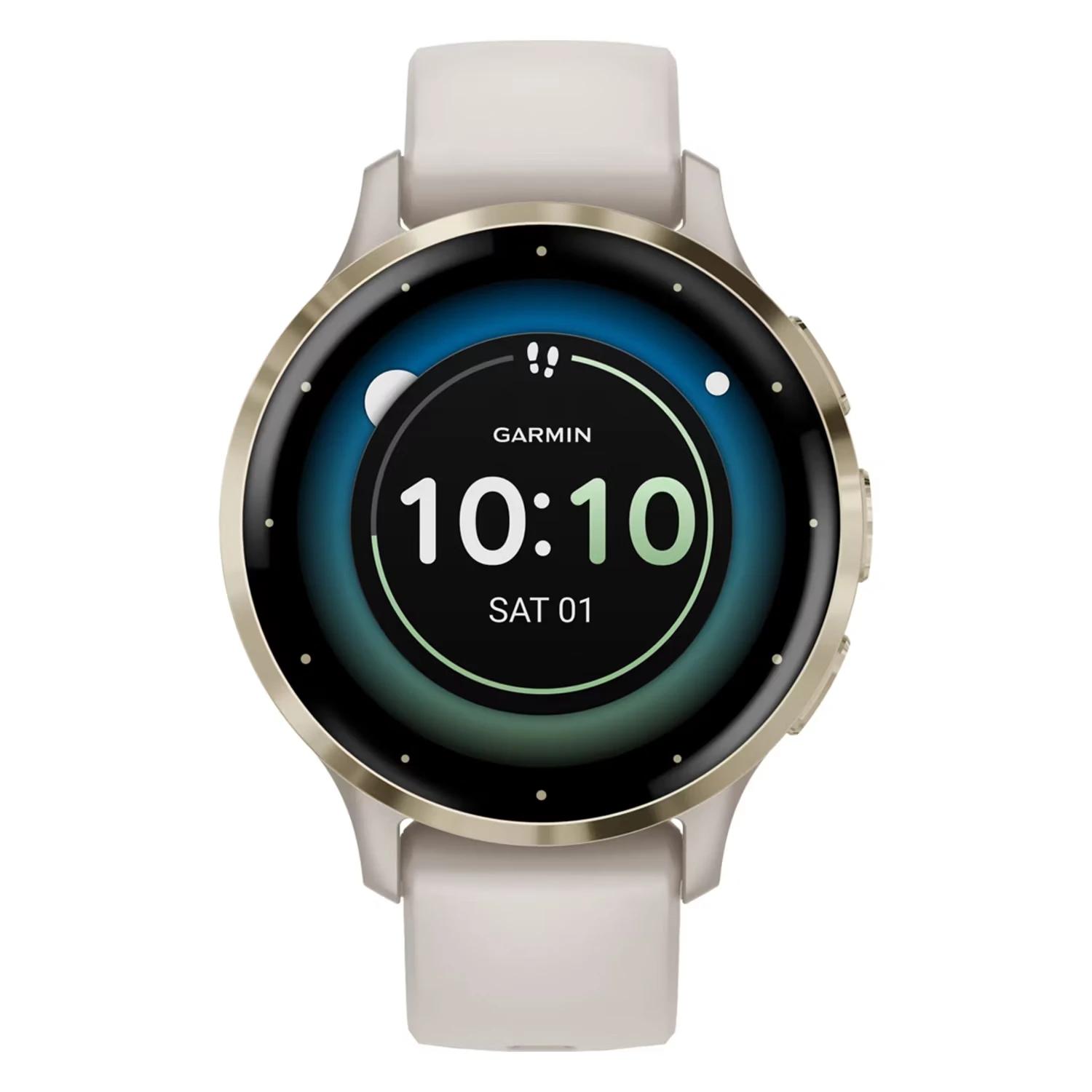 Smartwatch Garmin Venu 3S 010-02785-04 41mm - Blanco Dorado - Imagen 2