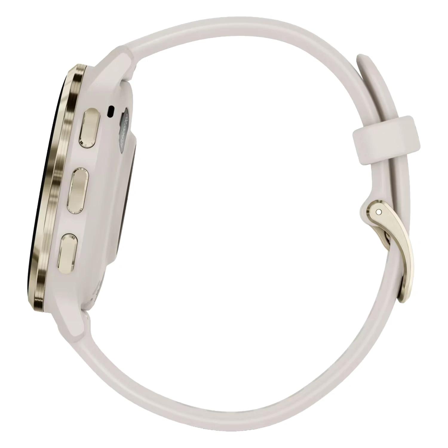 Smartwatch Garmin Venu 3S 010-02785-04 41mm - Blanco Dorado - Imagen 3