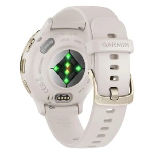 Smartwatch Garmin Venu 3S 010-02785-04 41mm - Blanco Dorado - Imagen 4