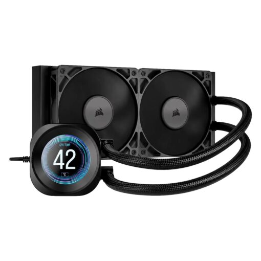 Water Cooler Para Procesador Corsair Nautilus 240 Rs Cw-9061031-ww - Negro