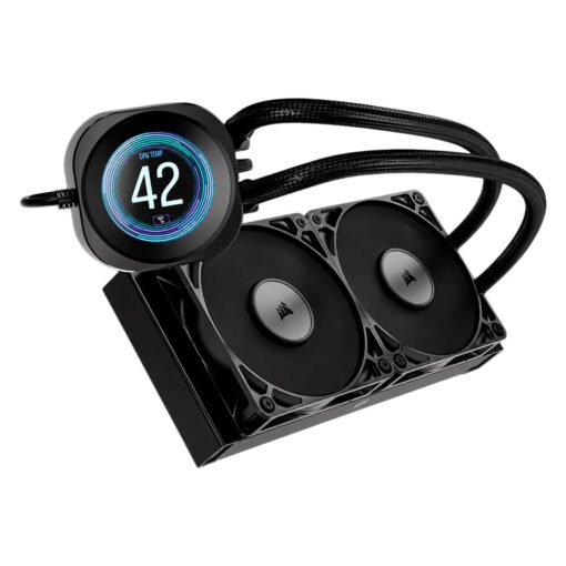 Alternative view of Water Cooler Para Procesador Corsair Nautilus 240 Rs Cw-9061031-ww - Negro