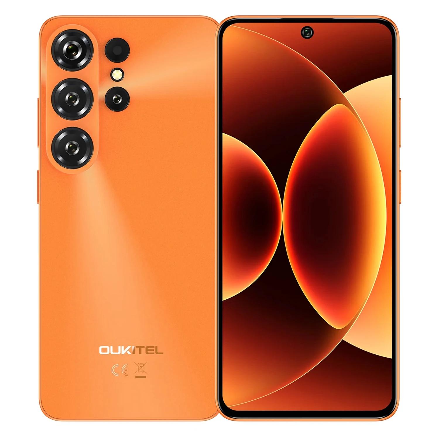 Smartphone Oukitel C26 128GB 6GB RAM Dual SIM Pantalla 6.63" - Naranja