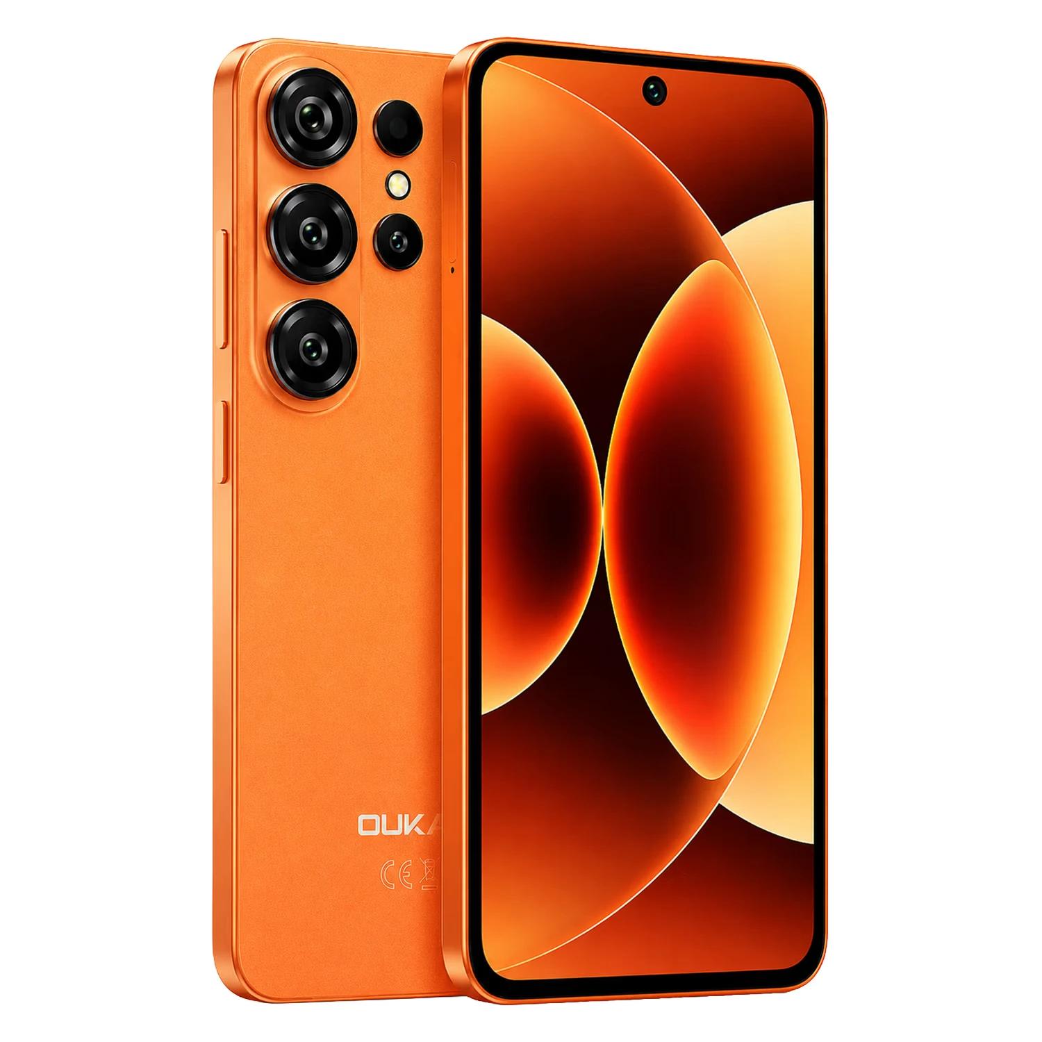Smartphone Oukitel C26 128GB 6GB RAM Dual SIM Pantalla 6.63" - Naranja - Imagen 3