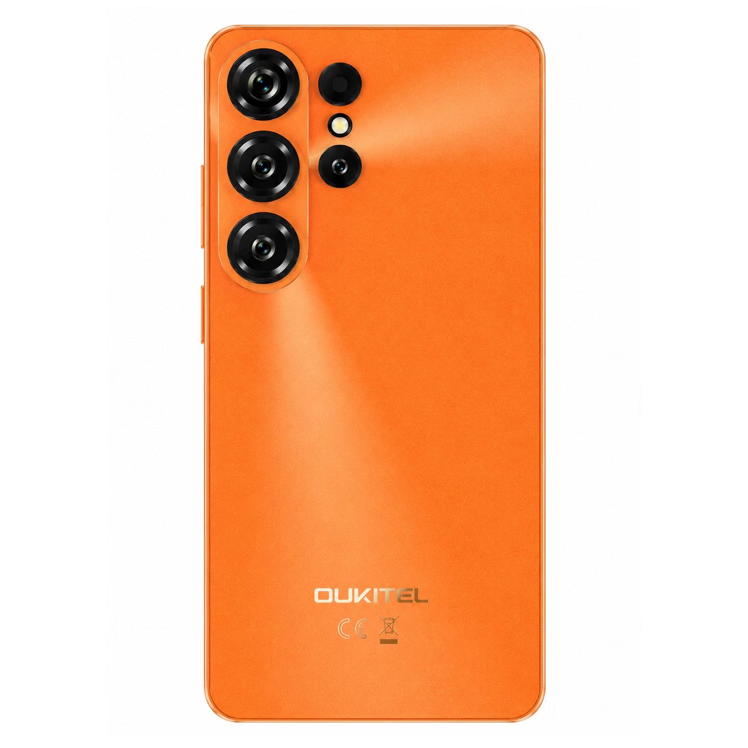 Smartphone Oukitel C26 128GB 6GB RAM Dual SIM Pantalla 6.63" - Naranja - Imagen 4