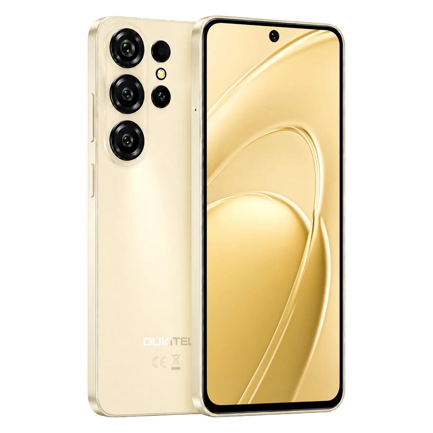 Smartphone Oukitel C26 128GB 6GB RAM Dual SIM Pantalla 6.63" - Dorado - Imagen 3