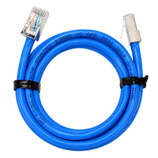 Cable De Red Iuron CAT6 UTP 1 Metro - Azul
