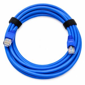 Cable De Red Iuron CAT6 UTP 5 Metros - Azul